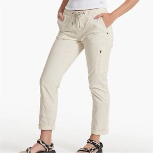 Vuori Vintage Organic Cotton Stretch Ripstop Pants 
Beige Size Small